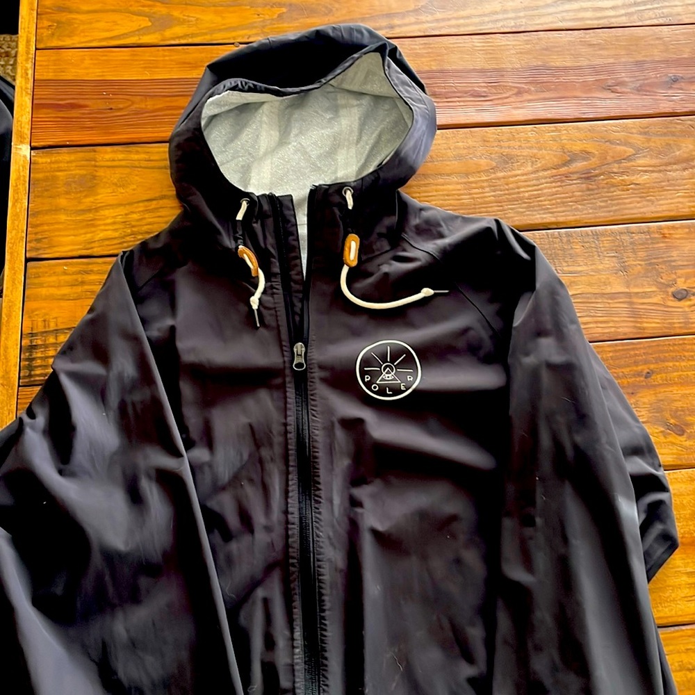 Poler XL Rain Jacket Black